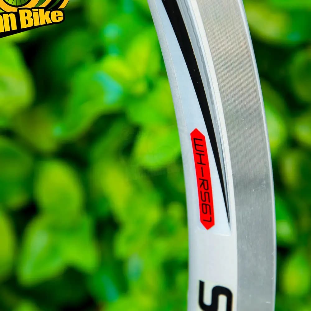 خرید طوقه Shimano WH-R561 دوچرخه حرفه ای مسابقات کورسی جاده تورینگ رده شیمانو 105 سایز 700C (622x15C) تعداد سوراخ پره اسپک 20 طراحی شده برای چرخ عقب آف ست / Shimano Rims Road Racing WH-R561 700C — تصویر ۵