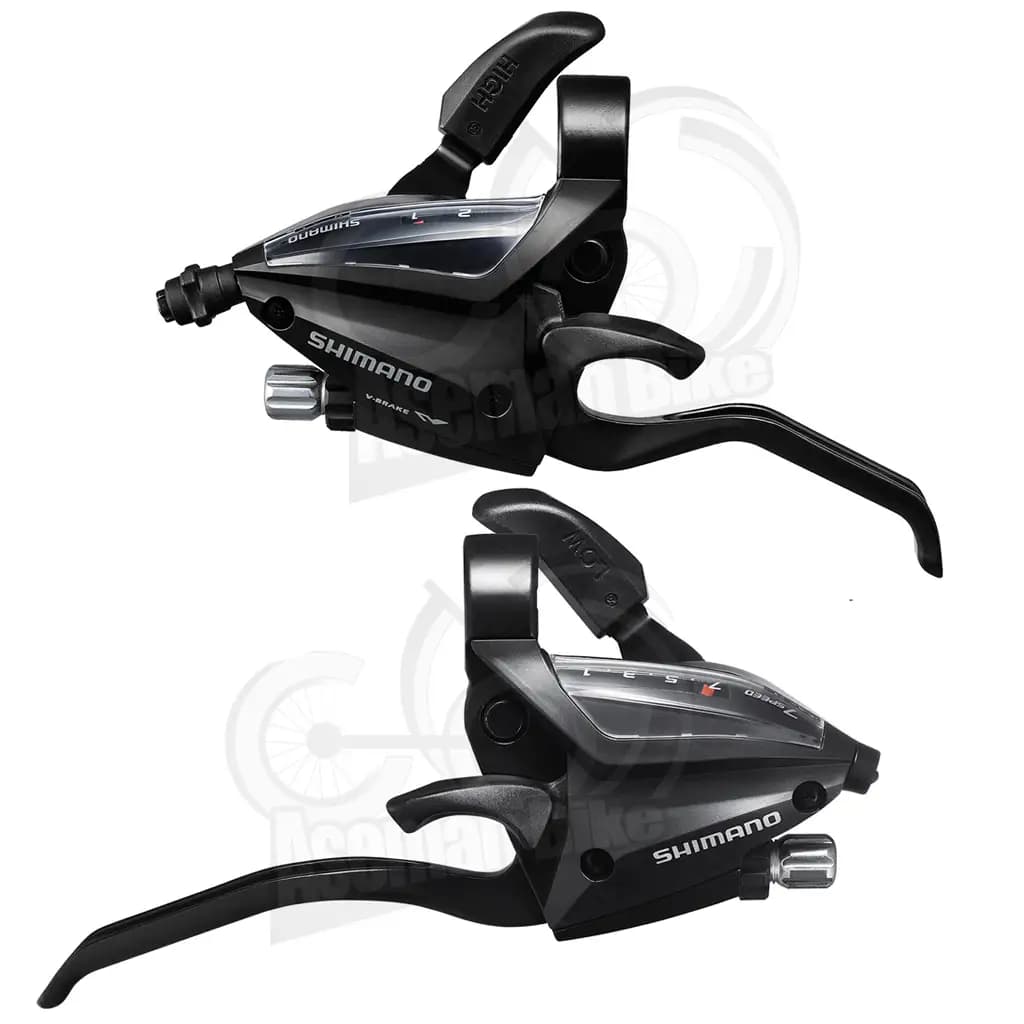 دسته دنده ترمز دوچرخه Shimano ST-EF500 شیمانو 3×7 سرعته | با گارانتی اصلی