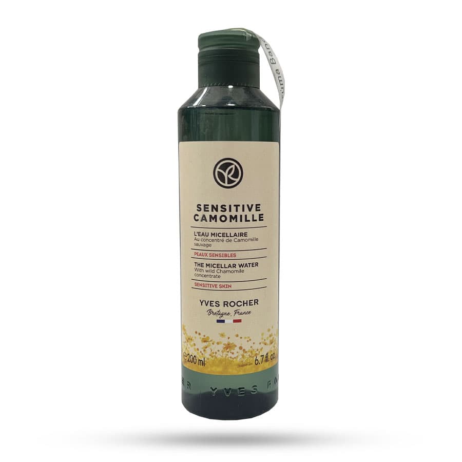میسلار واتر آرایش پاک کن ایوروشه مدل SENSITIVE CAMOMILLE مناسب پوست حساس 200 میل