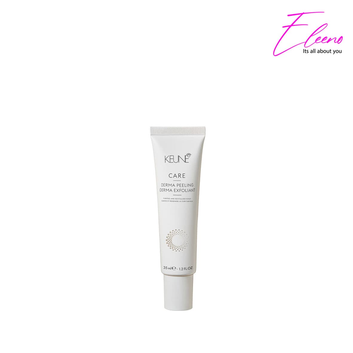 اسکراب کف سر کئون درمان کننده چربی keune derma peeling