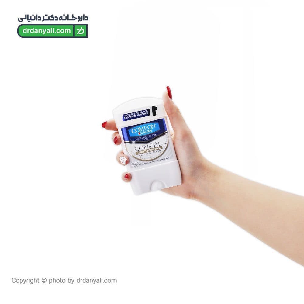 استیک دئودورانت کلینیکال کامان 50 میل — تصویر ۲