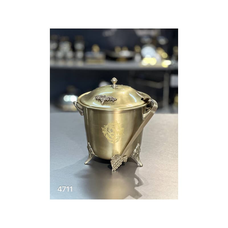 یخدان برنجی درب دار 4711 — تصویر ۳