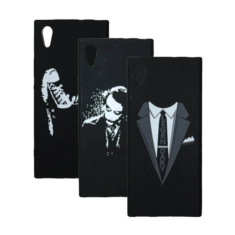 قاب طرح دار پسرونه سونی Cover For Sony XA1
