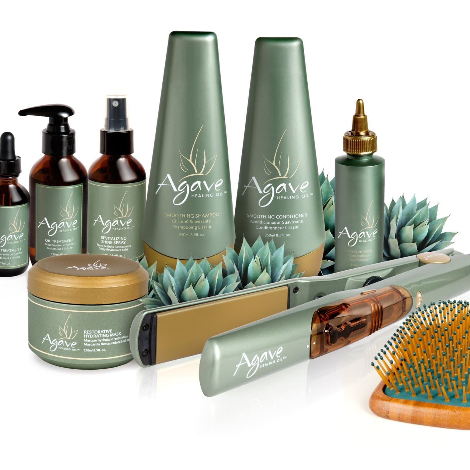 روغن مو آگاوه درمان کننده و مغذی Agave oil treatment — تصویر ۳