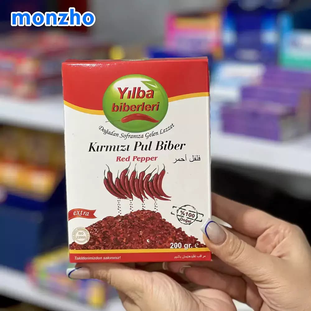 فلفل قرمز PulBiber پول بیبر وزن 200 گرم — تصویر ۲