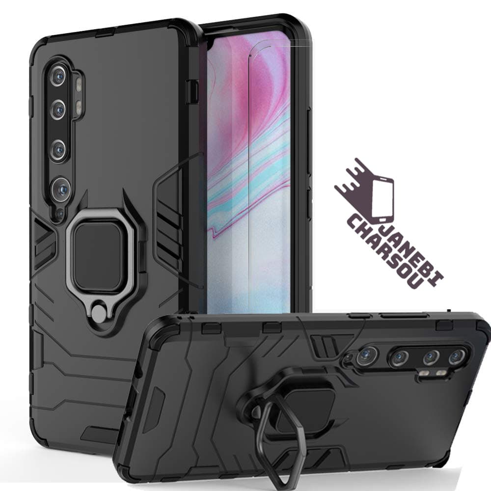 قاب دیفندر ضد ضربه هولدر دار شیائومی مدل Xiaomi Note 10 Pro