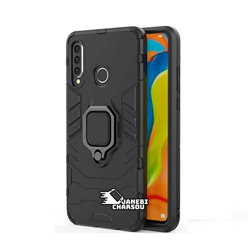 قاب دیفندر ضد ضربه هولدردار هواوی مدل Defender Cover For Huawei P30 lite