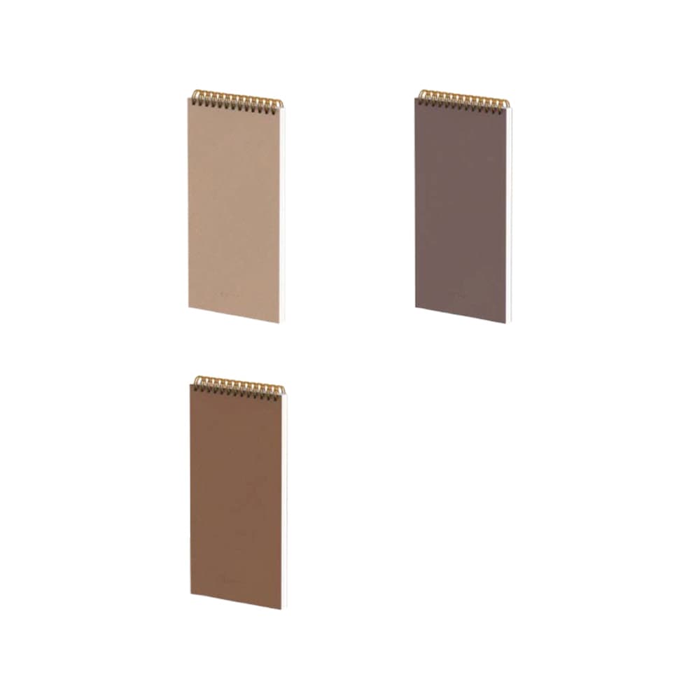 دفتر یادداشت خبرنگاری 70 برگ 120*220 سیمی جلد چرم الیپون کد 277