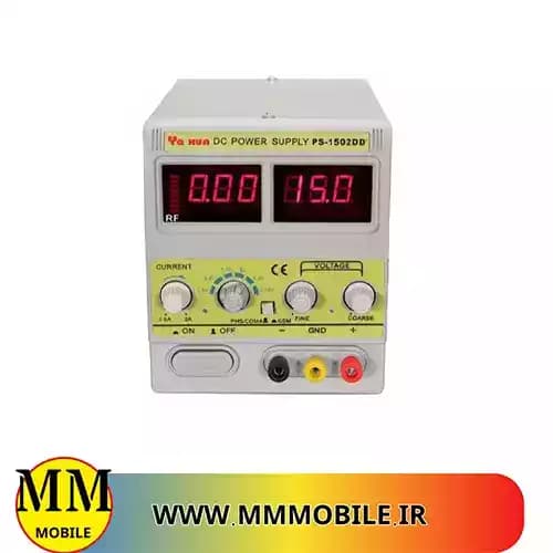 منبع تغذیه 15 ولت 2 آمپر یاکسون YAXUN YX-1502DD PLUS