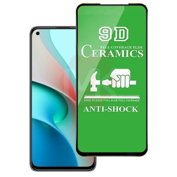 گلس Mi 11 Lite با پوشش کامل محافظ سرامیکی اصلی شیائومی Mi 11 Lite با چسب کامل محافظ صفحه نمایش نانو سرامیکی