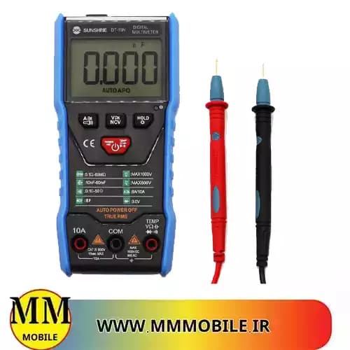 مولتی متر دیجیتال سانشاین مدل SUNSHINE MULTIMETER DT-19N