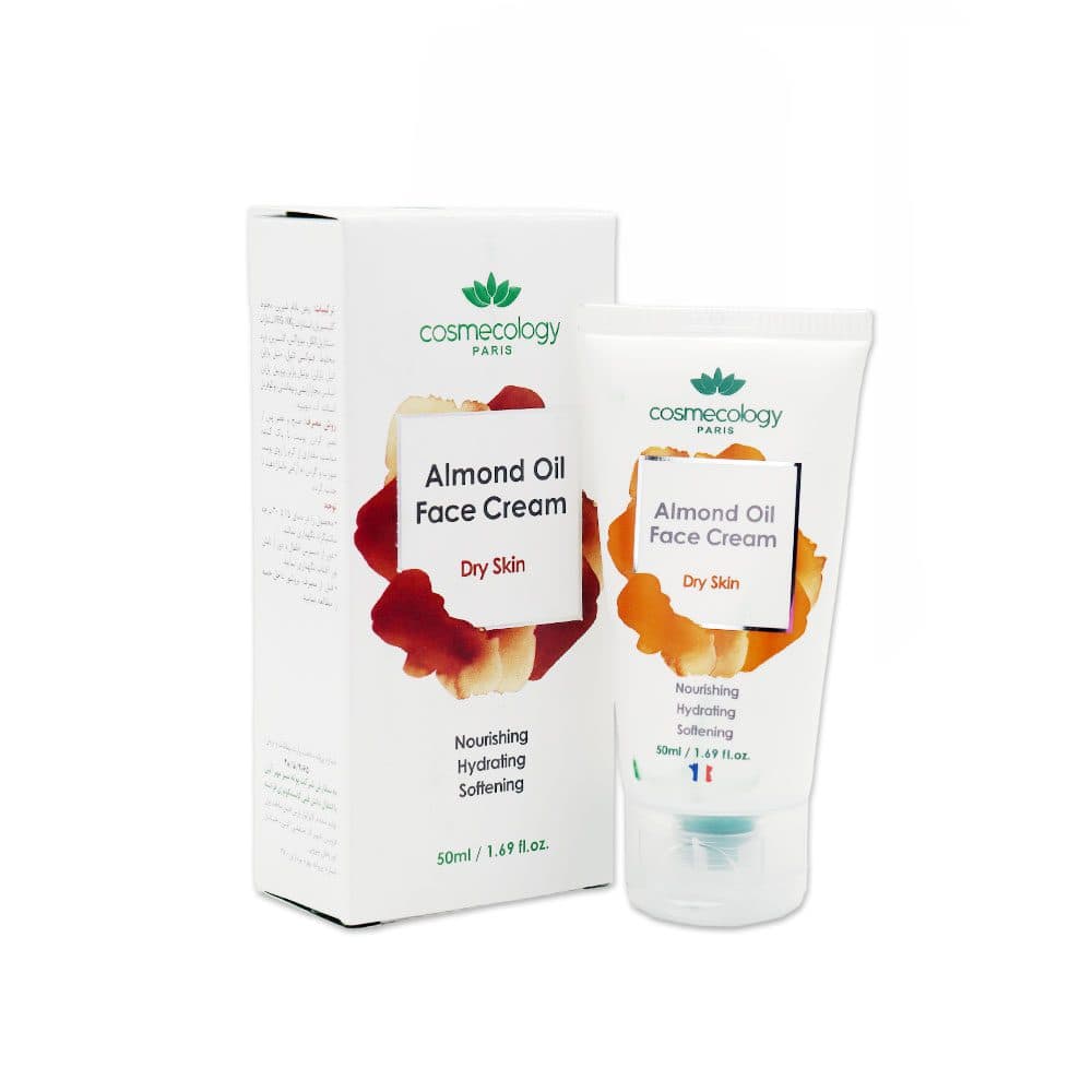 کرم صورت روغن بادام کاسمکولوژی (مغذی و نرم کننده) پوست خشک 50 میل