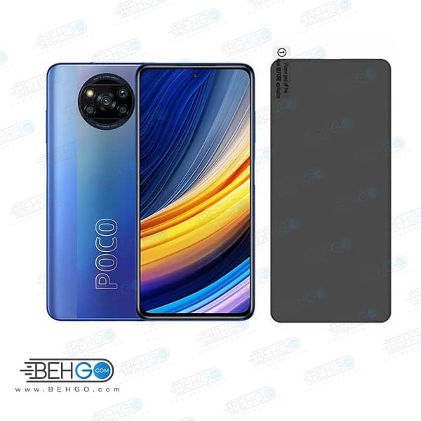 گلس حریم شخصی گوشی شیائومی پوکو X3 GT محافظ صفحه نمایش شیشه ای Xiaomi Redmi Note 9 Pro / Poco X3 Pro / X3 / X3 GT / F3 — تصویر ۲
