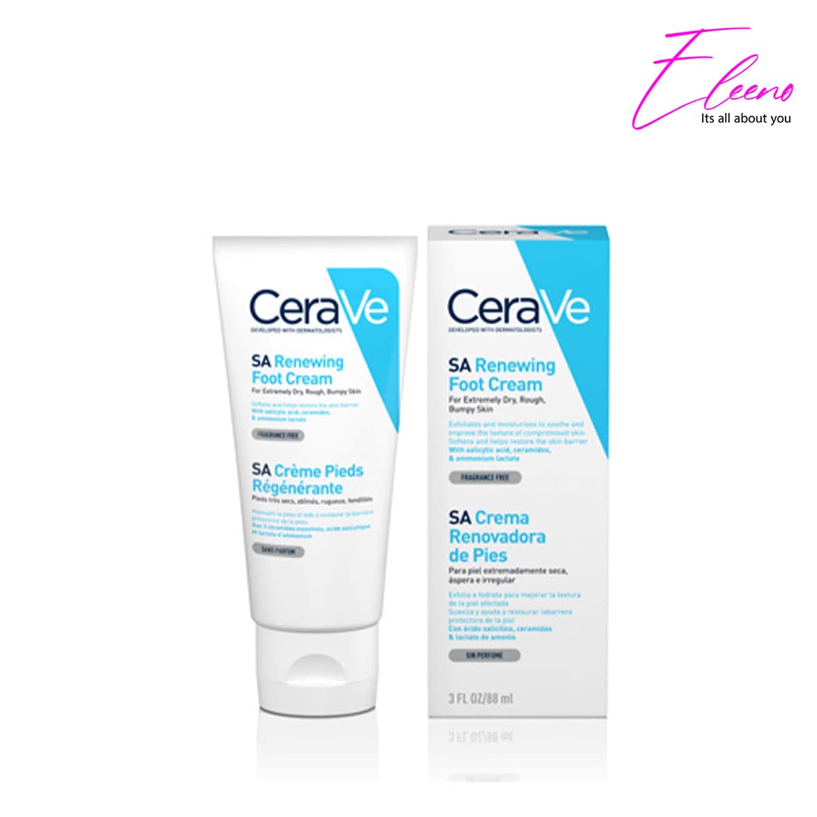 کرم پا سراوی حاوی اسید سالیسیلیک Cerave Foot Cream
