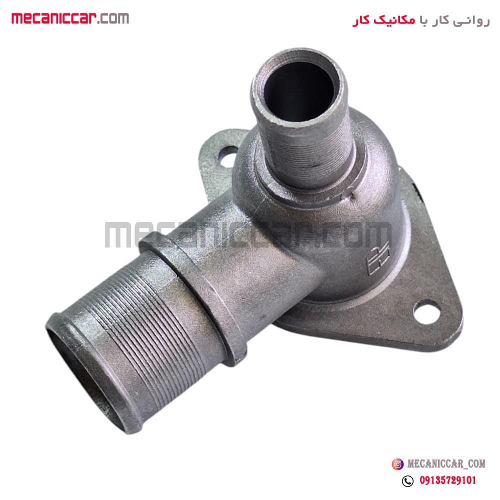 سه راهی اب پشت سیلندر موتور الومینیومی پژو ۲۰۶ تیپ 5 اترنال