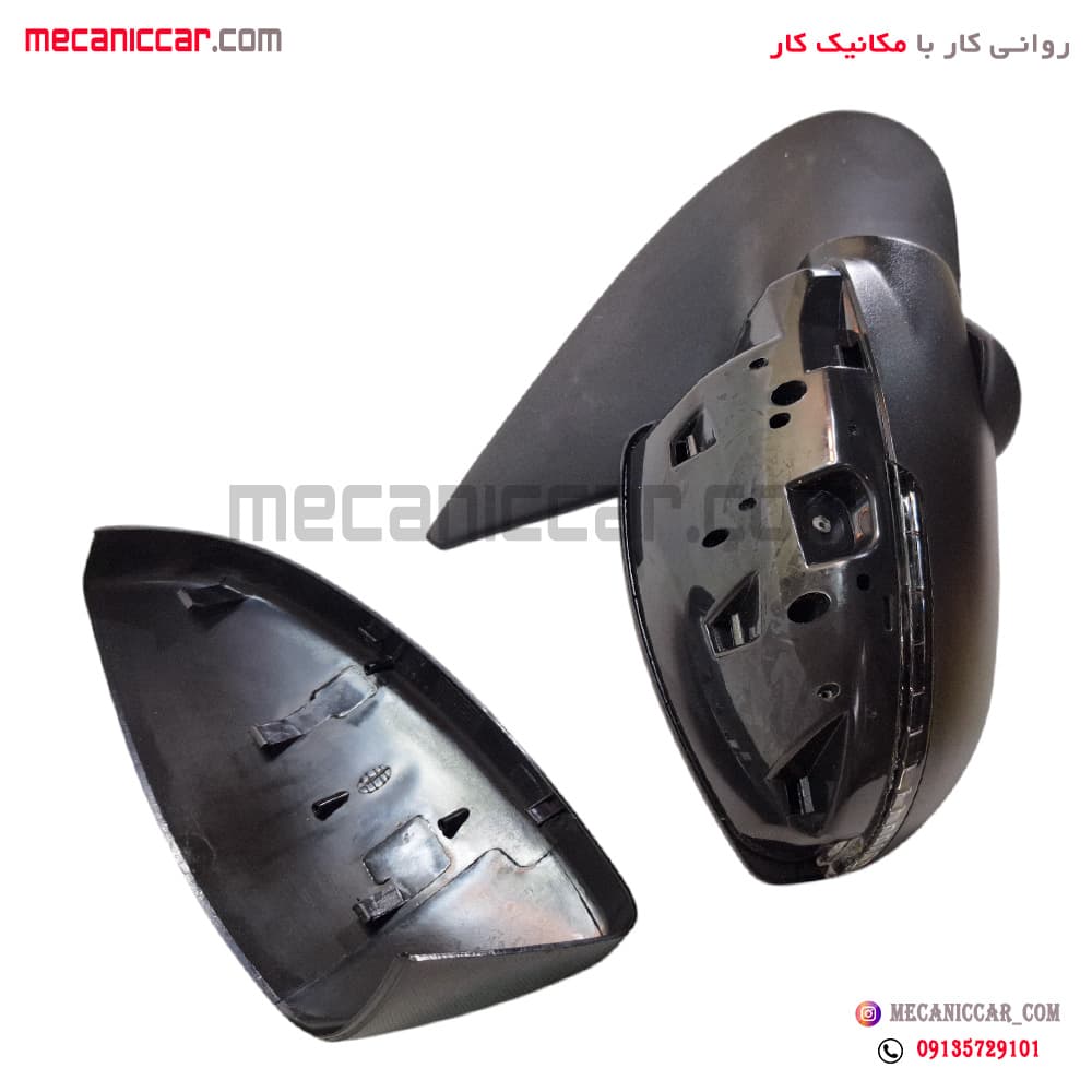 اینه کامل دستی راست راهنمادار پژو 207 کاوج — تصویر ۳