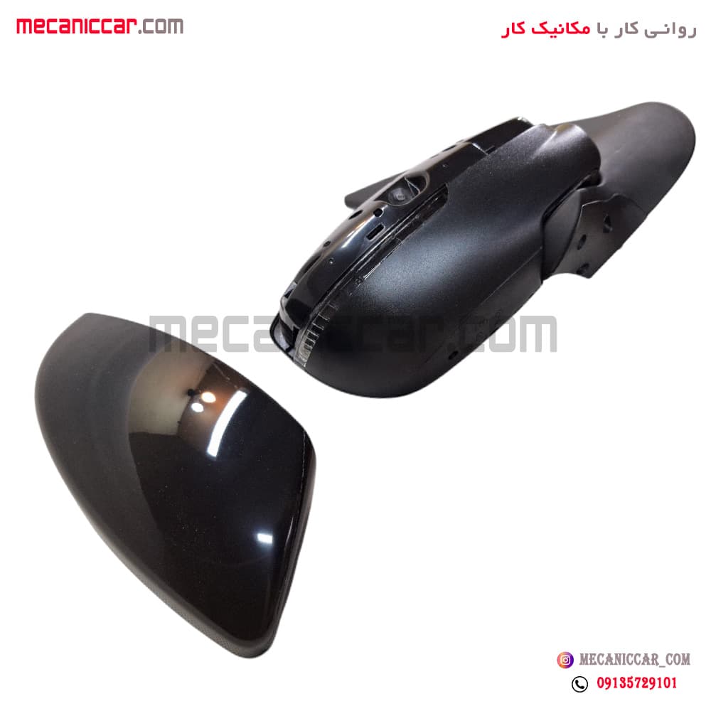 اینه کامل دستی راست راهنمادار پژو 207 کاوج — تصویر ۲