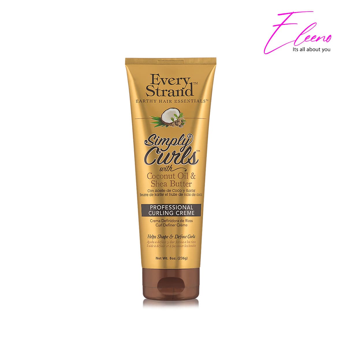 کرم فر کننده مو اوری استرند حاوی شی باتر Every Strand Simply Curls