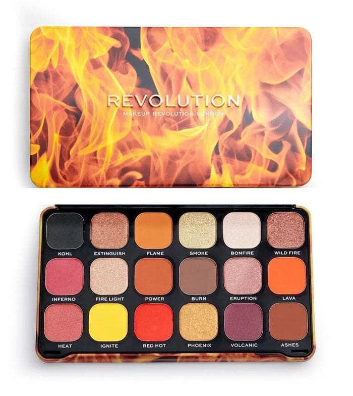 پالت سایه چشم رولوشن مدل آتشی FIRE