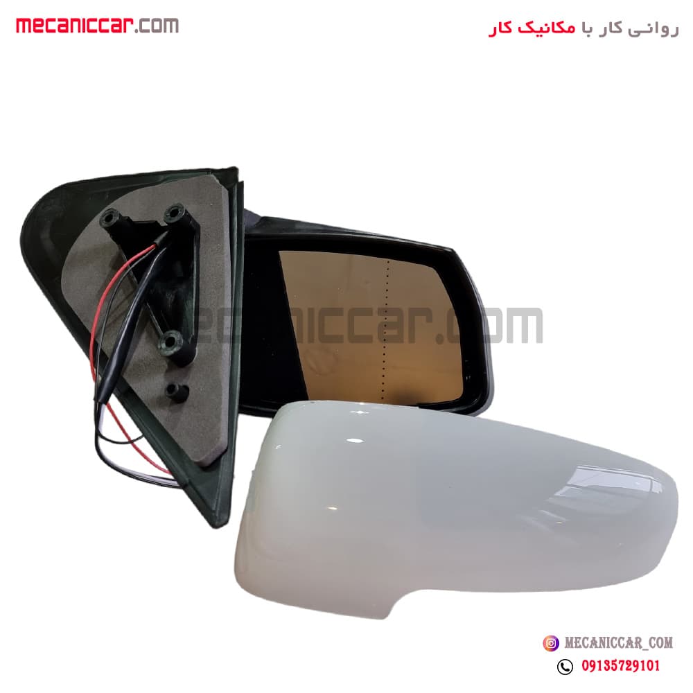 اینه کامل چپ راهنمادار سوکت قدیم سمند سورن کاوج — تصویر ۲