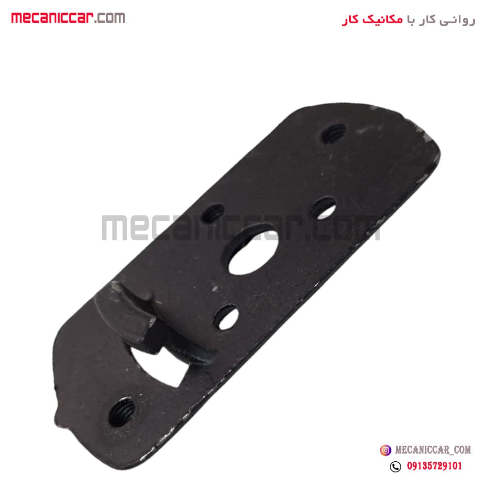 پایه فلزی (زاماک) اینه چپ پژو پارس و سورن پلاس و دنا تاشو برقی — تصویر ۲
