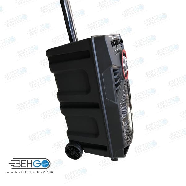 اسپیکر بلوتوثی قابل حمل مدل JT-BVIP831 — تصویر ۳