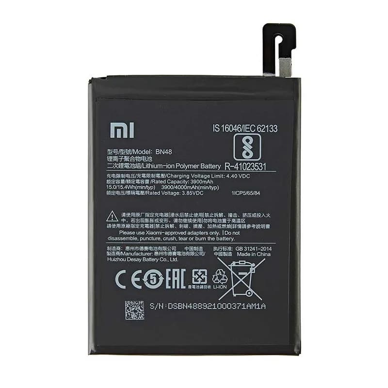 باتری شیائومی Xiaomi Redmi Note 6 Pro مدل: BN48