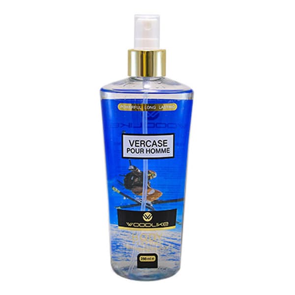 بادی اسپلش مردانه وودلایک مدل Vercase Pour Homme حجم 250 میل