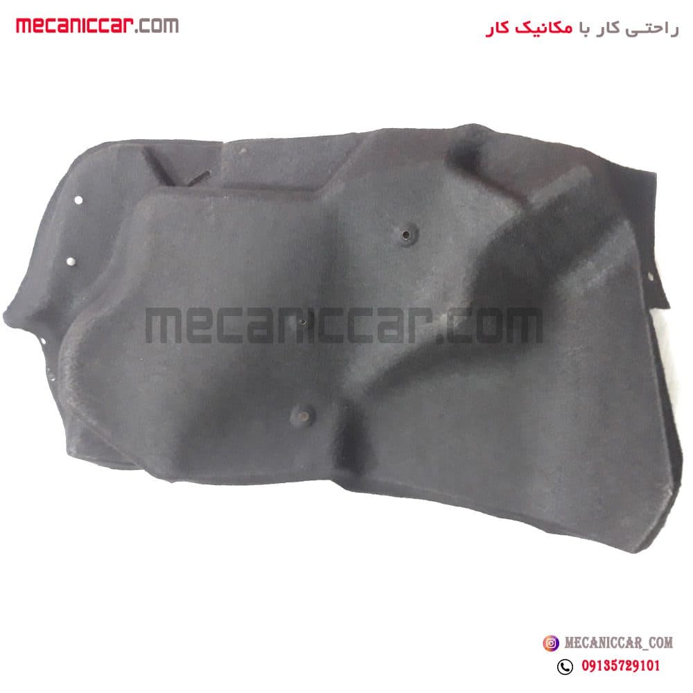 موکت (نمدی) روی گلگیر صندوق عقب راست تیبا صندوق دار — تصویر ۲