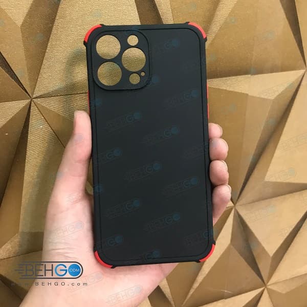 قاب ایفون 13 پرو مکس کاور مدل دکمه رنگی اپل با محافظ لنز دوربین گوشی Camera Cover color key Case for iPhone 13 Pro Max