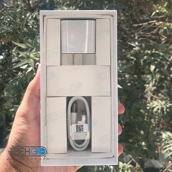 شاژرر 10 واتی شیائومی مدل MDY-09-EX اصلی 100 درصد اورجینال سرجعبه ردمی 9 با کابل تایپ سی همراه — تصویر ۲