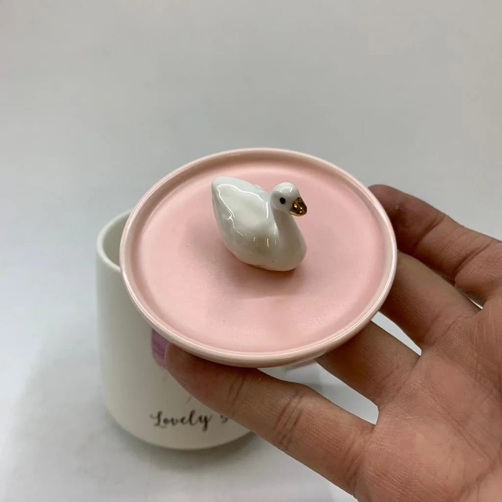 ماگ طرح قو مدل LOVELY GIRL کد ۲۷۲ — تصویر ۴