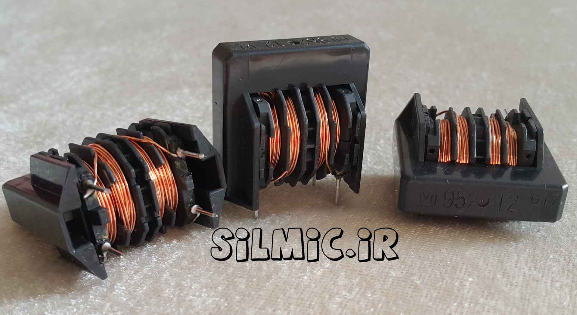 لاین فیلتر Matsushita ژاپن سری ELF18N012A با اندوکتانس 9.5 میلی هانری — تصویر ۲