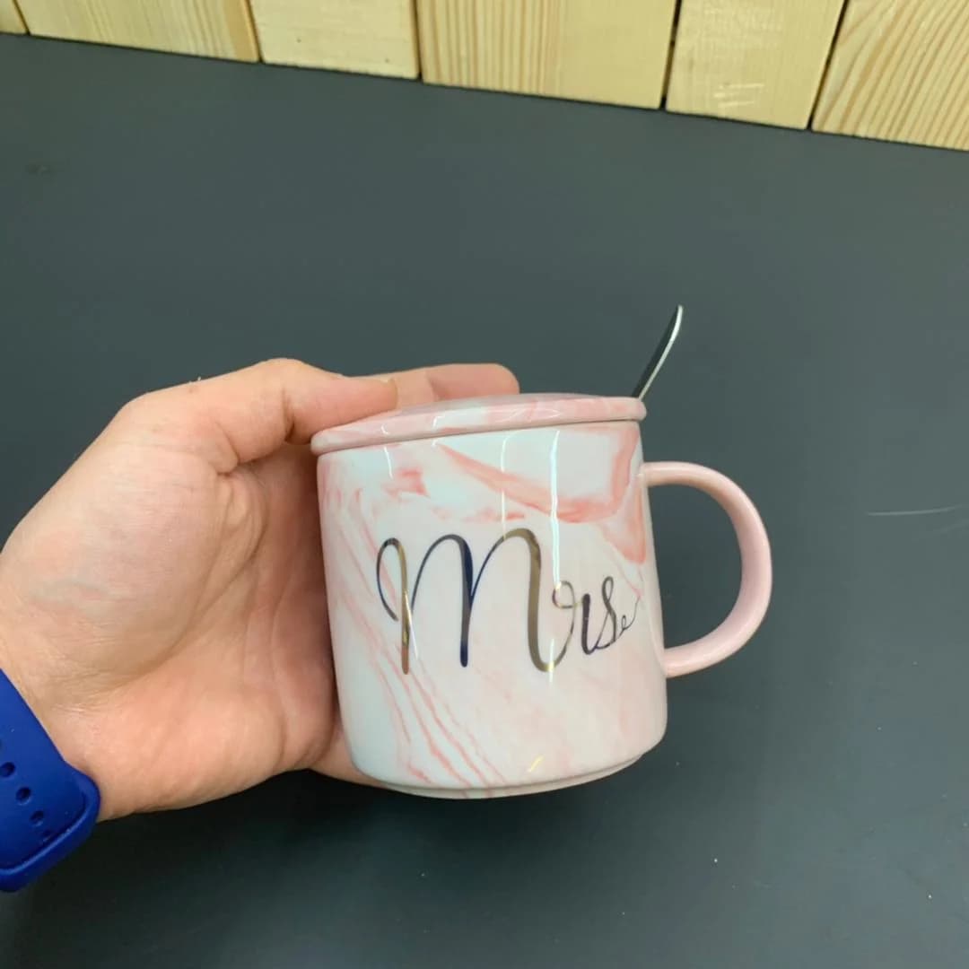ماگ طرح آقا و خانم MR AND MRS کد ۵۷۱ — تصویر ۵