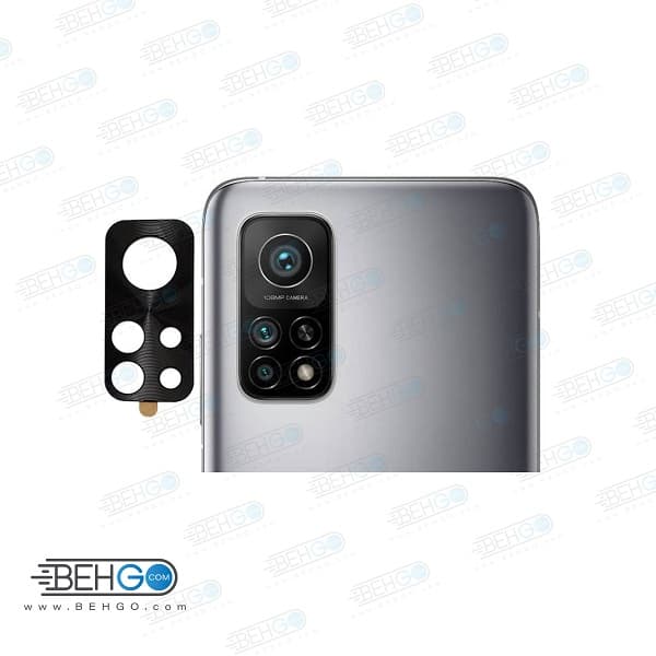محافظ لنز دوربین شیائومی MI 10T / MI 10T Pro مدل فلزی مناسب گوشی موبایل شیائومی Xiaomi MI 10T / MI 10T Pro — تصویر ۳