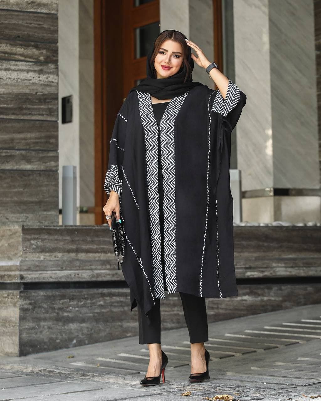 مانتو پانچی تابستانه — تصویر ۳