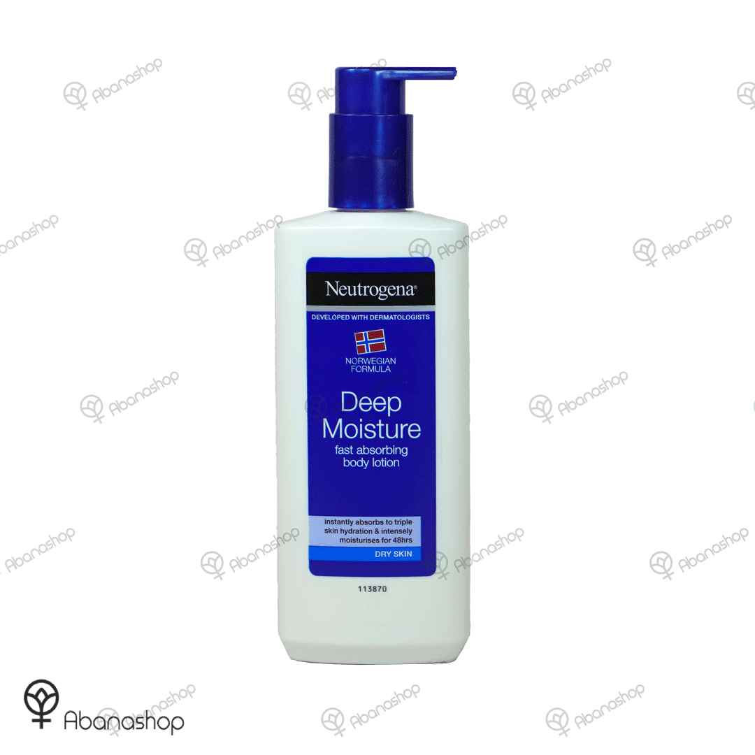 لوسیون بدن مدل Deep Moisture نیتروژنا Neutrogena