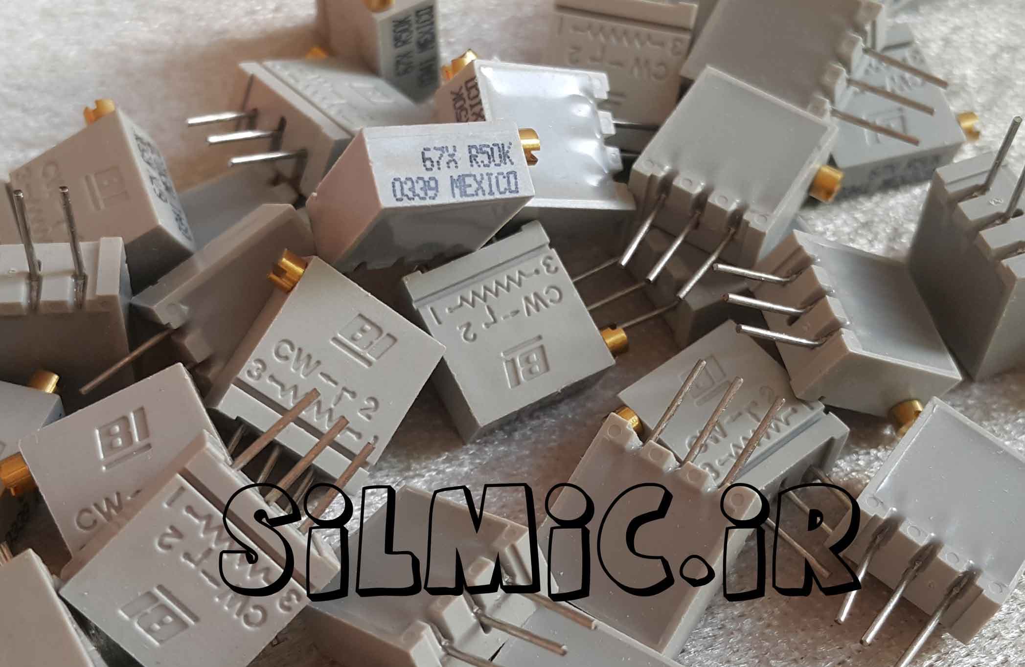 پتانسیومتر 50 کیلو اهم BI ساخت و تولید شده در مکزیکو آمریکا با بالاترین کیفیت — تصویر ۲