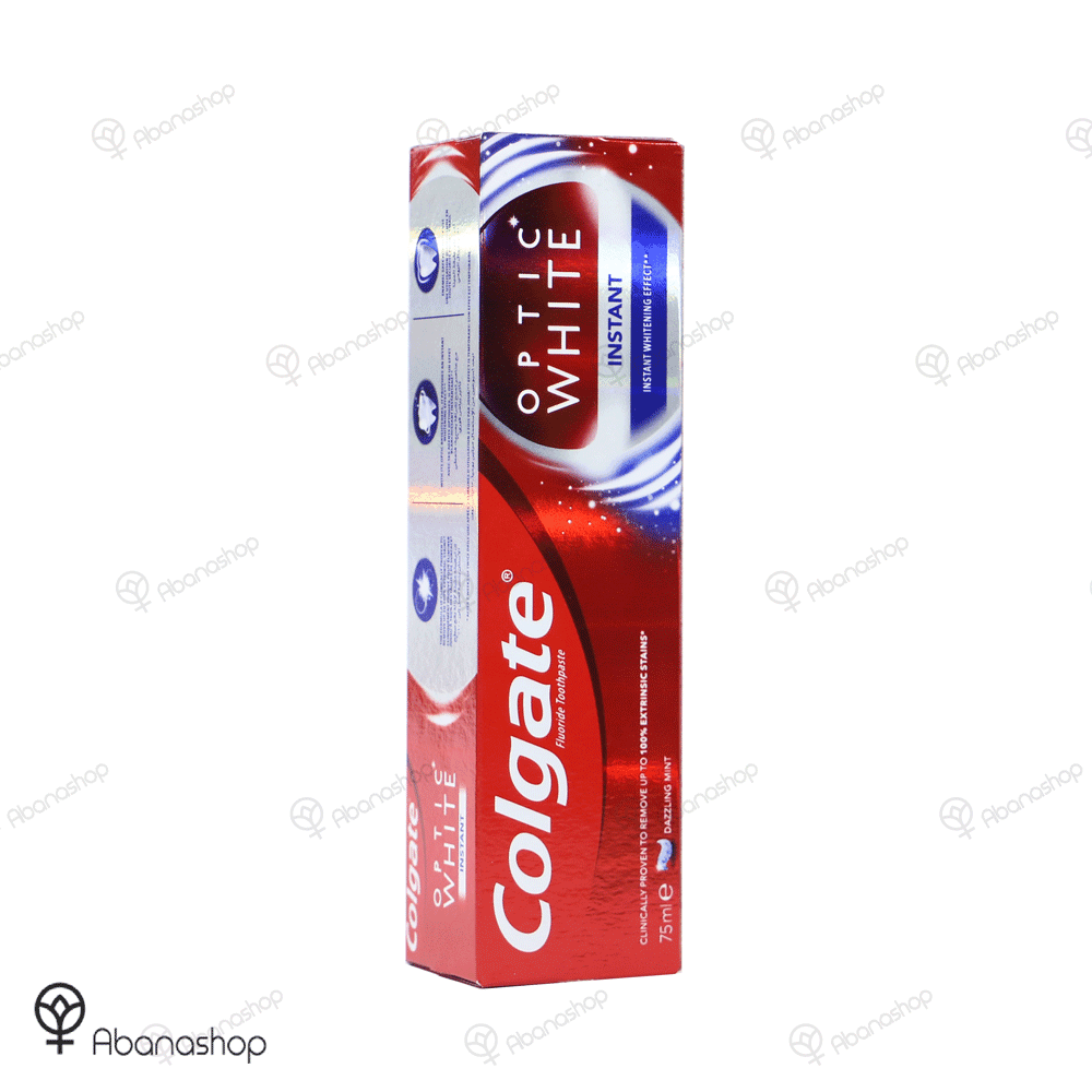خمیر دندان Optic White مدل instant کلگیت Colgate