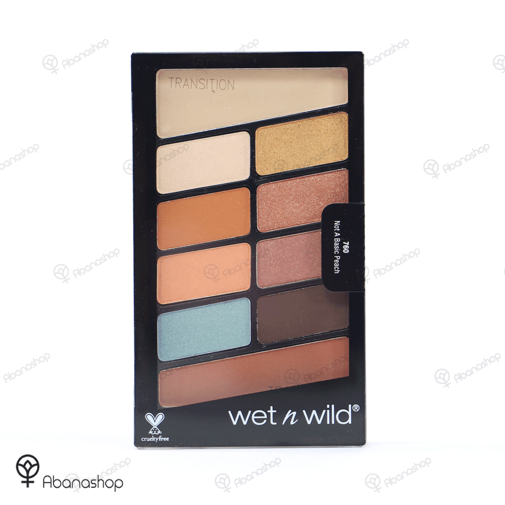 پالت سایه ده رنگ کالر آیکون وت اند وایلد شماره 760| wet n wild