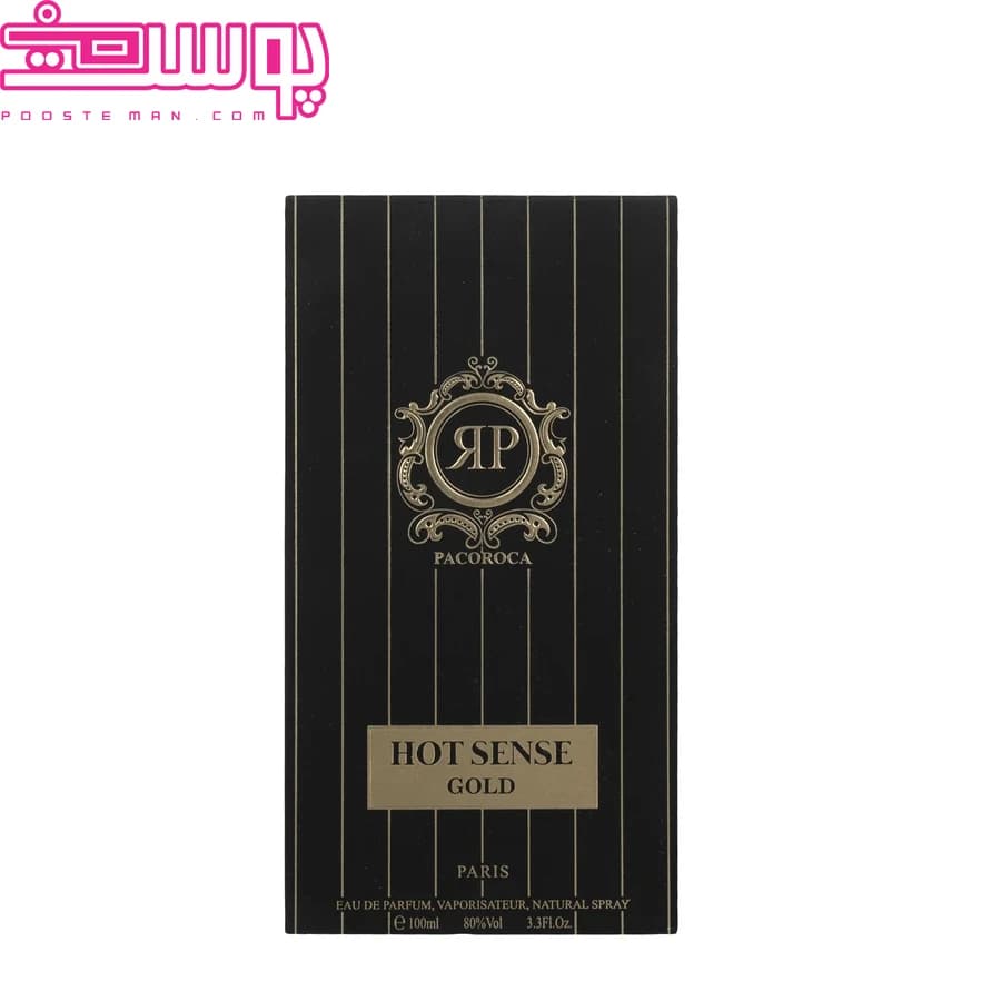 عطر مردانه هات سنس گلد پاکوراکا 100 میلی لیتر — تصویر ۲