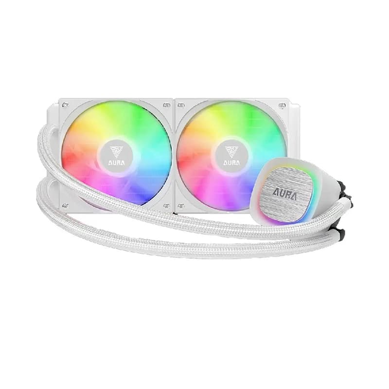 خنک کننده پردازنده گیم دیاس مدل GL240 WH — تصویر ۳