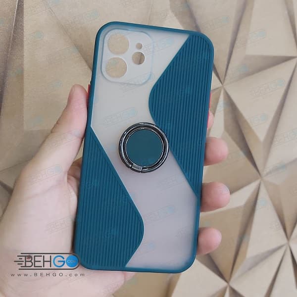 قاب گوشی آیفون iphone 12 کاور پاپ سوکت دار با محافظ لنز دوربین IPhone 12 — تصویر ۳