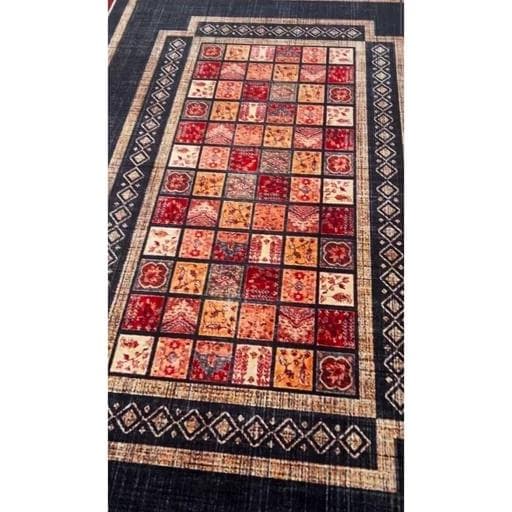 فرش ماشینی چاپی | فرشینه هازان ترک استوپ دار h441 (پس کرایه)