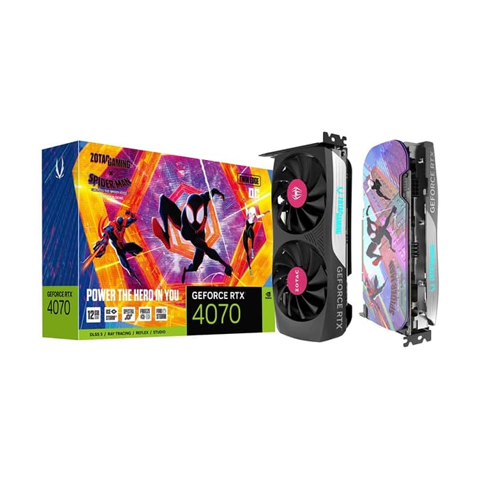 کارت گرافیک زوتاک GeForce RTX 4070 Twin Edge OC SPIDER-MAN 12GB — تصویر ۷