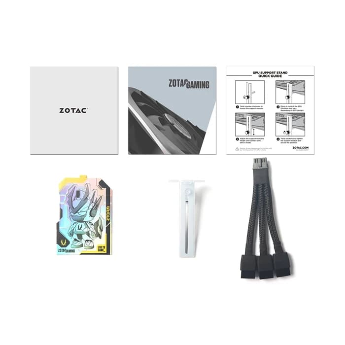 کارت گرافیک زوتاک GeForce RTX 4070 TI Trinity OC White Edition 12GB — تصویر ۷