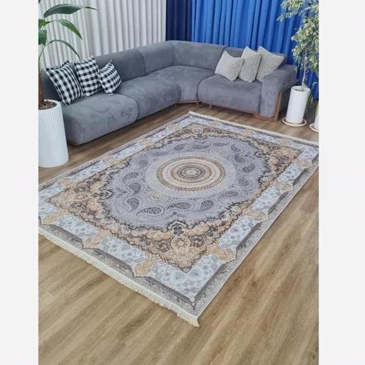 فرش ماشینی چاپی | فرشینه هازان ترک طرح ابریشمی (پس کرایه) — تصویر ۴