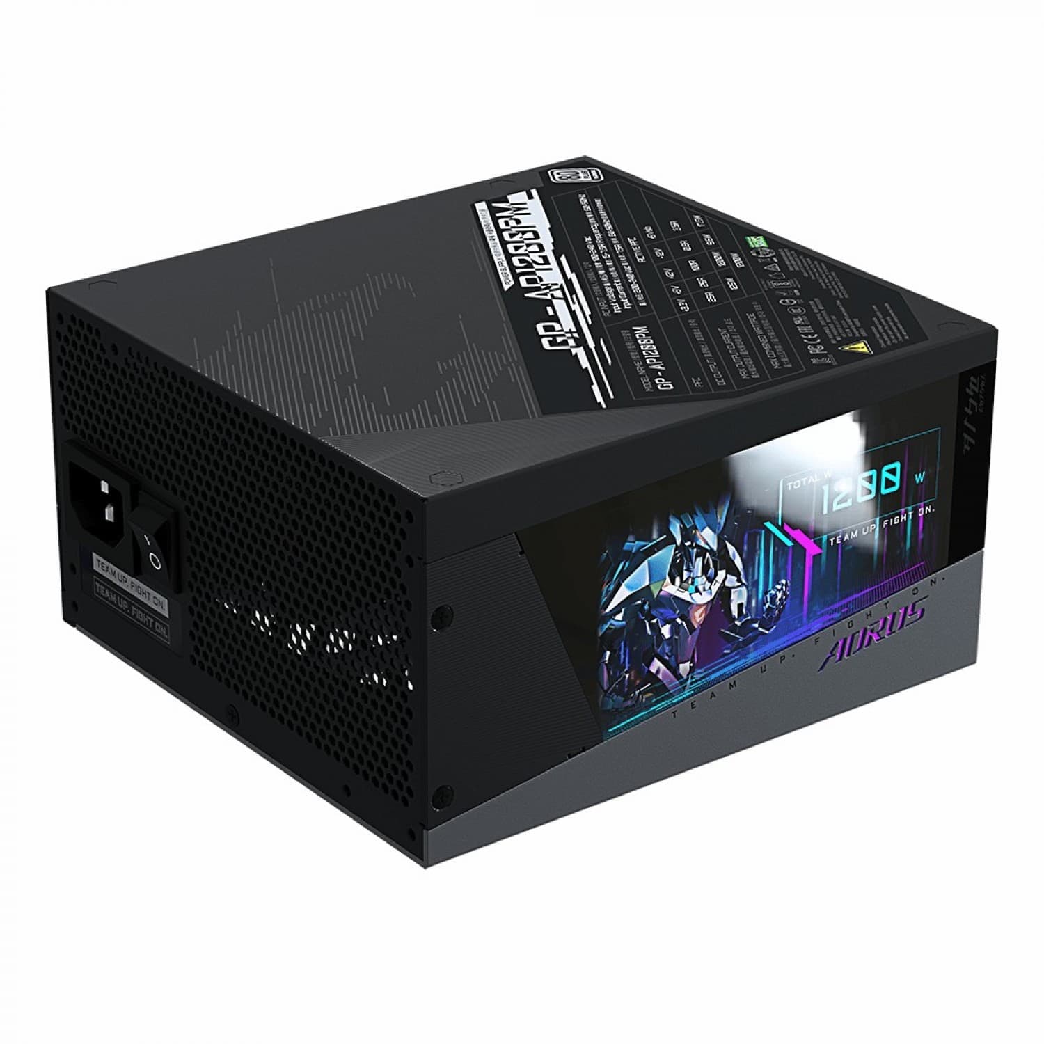 پاور گیگابایت AORUS P1200W PLATINUM Full Modular — تصویر ۲