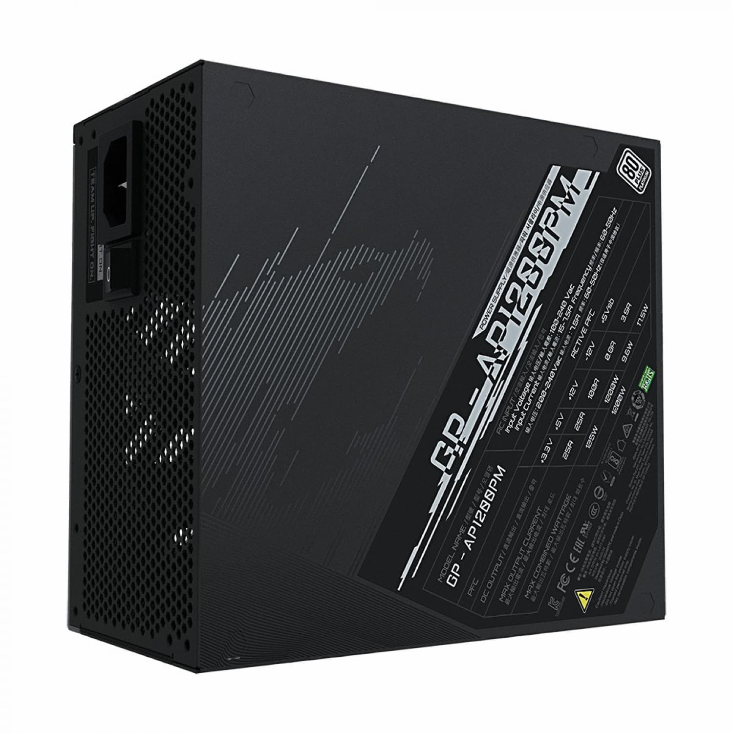 پاور گیگابایت AORUS P1200W PLATINUM Full Modular — تصویر ۶