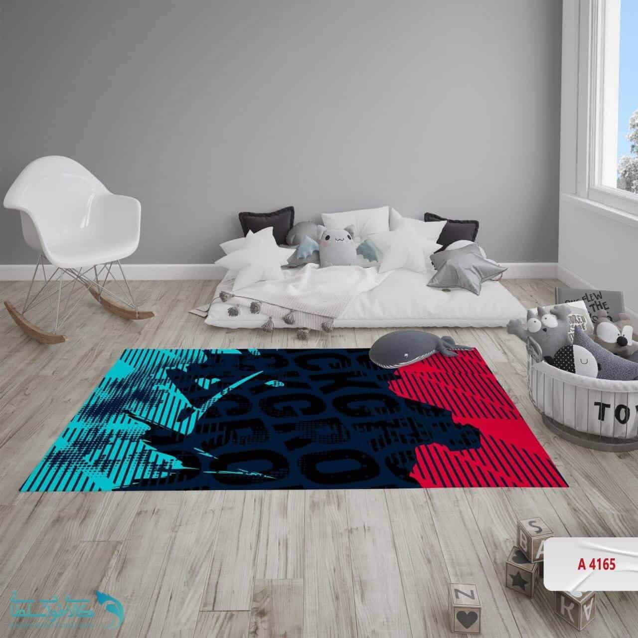 فرشینه اتاق کودک طرح حروف انگلیسی کد A4165